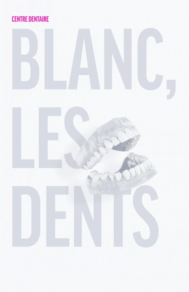 Blanc, les dents牙科诊所VI设计欣赏