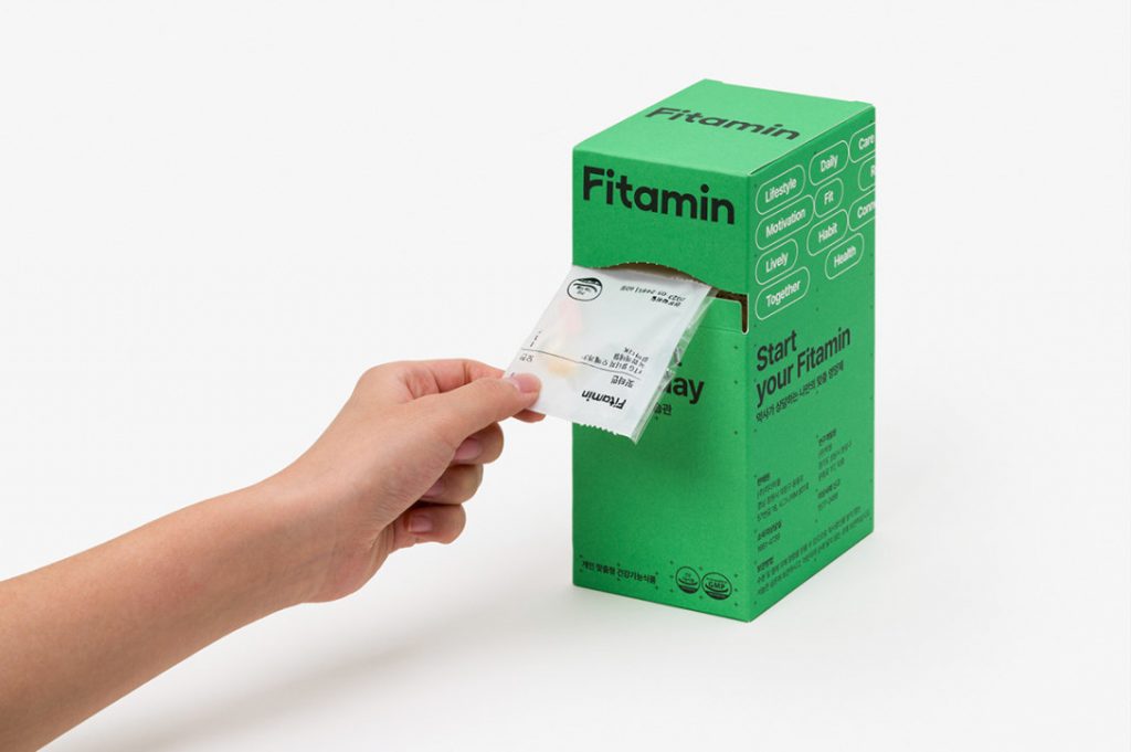 韩国保健品品牌，Fitamin包装设计欣赏