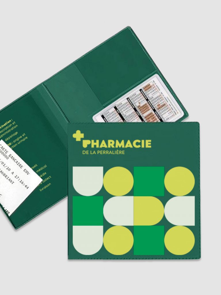 PHARMACIE DE LA PERRALIERE药房品牌设计欣赏