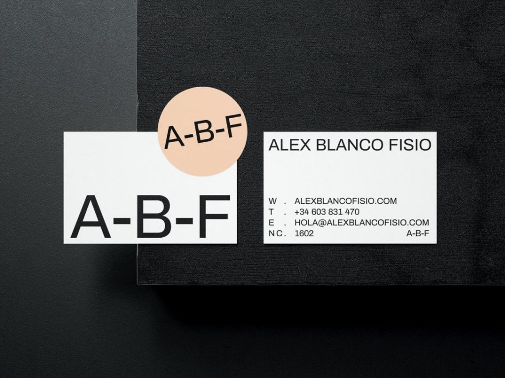 Alex Blanco Fisio医疗品牌VI设计欣赏