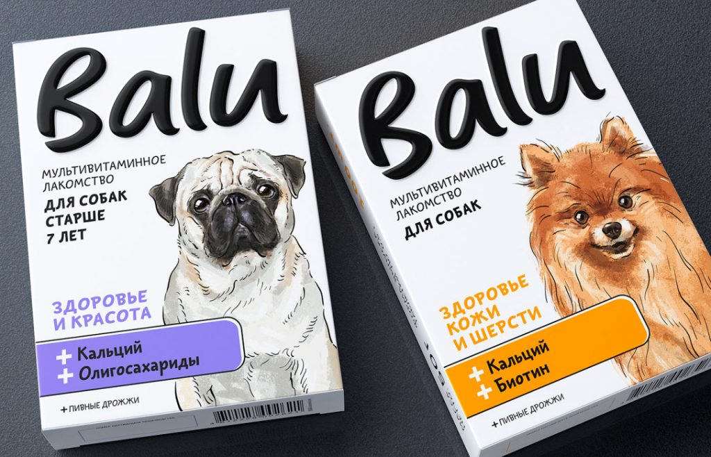 BALU宠物保健品包装设计欣赏