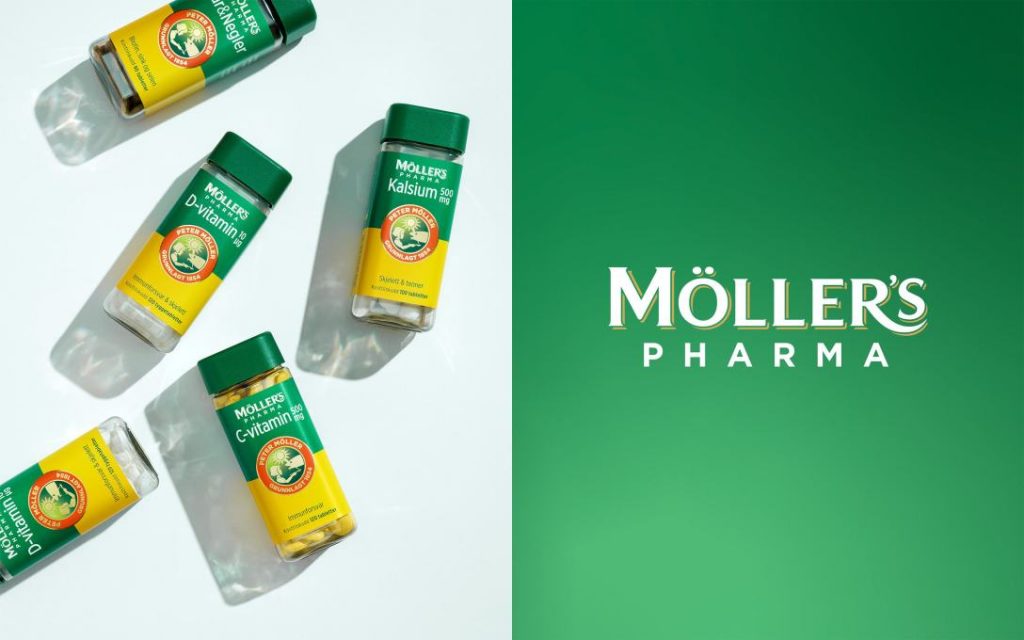 MÖLLERS PHARMA 医药/维生素包装设计欣赏